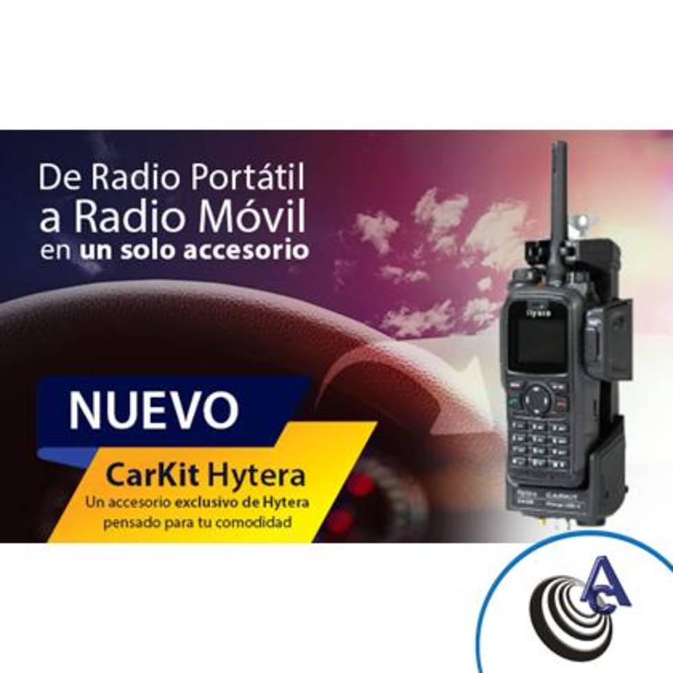 Nuevo Accesorio Hytera, adapta tu radio portátil a radio móvil