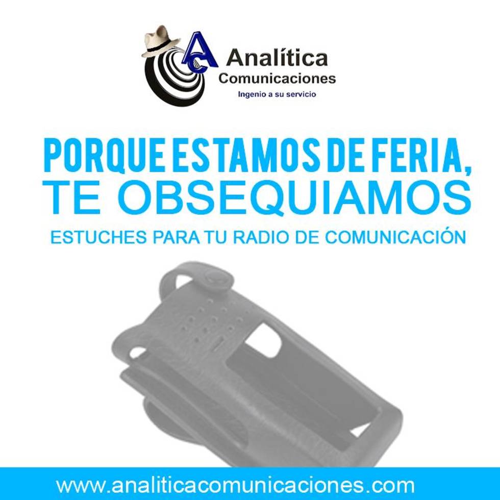 ¿Por qué utilizar estuches en los radios de comunicación?